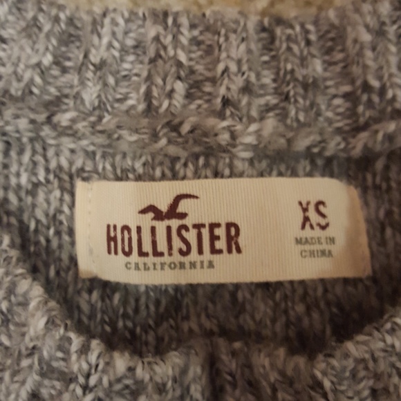 Gray knit Hollister Sweater Dress - Picture 3 of 5